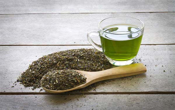 tasse de thé vert